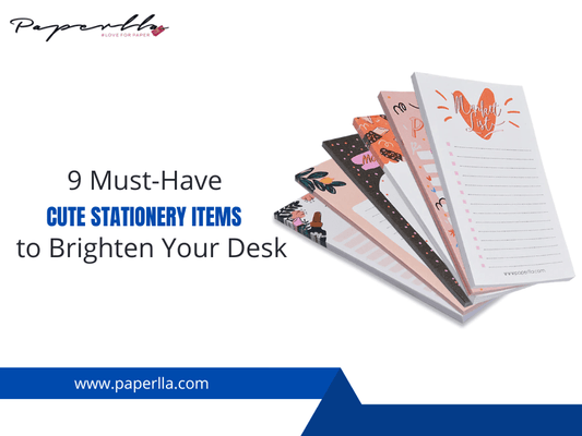 9 Must-Have Cute Stationery Items to Brighten Your Desk