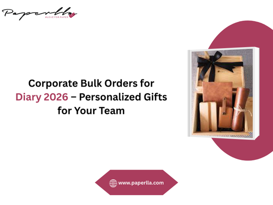Corporate Bulk Orders for Diary 2026 – Personalized Gifts for Your Team