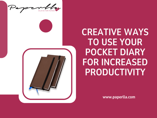 Creative Ways to Use Your Pocket Diary for Increased Productivity