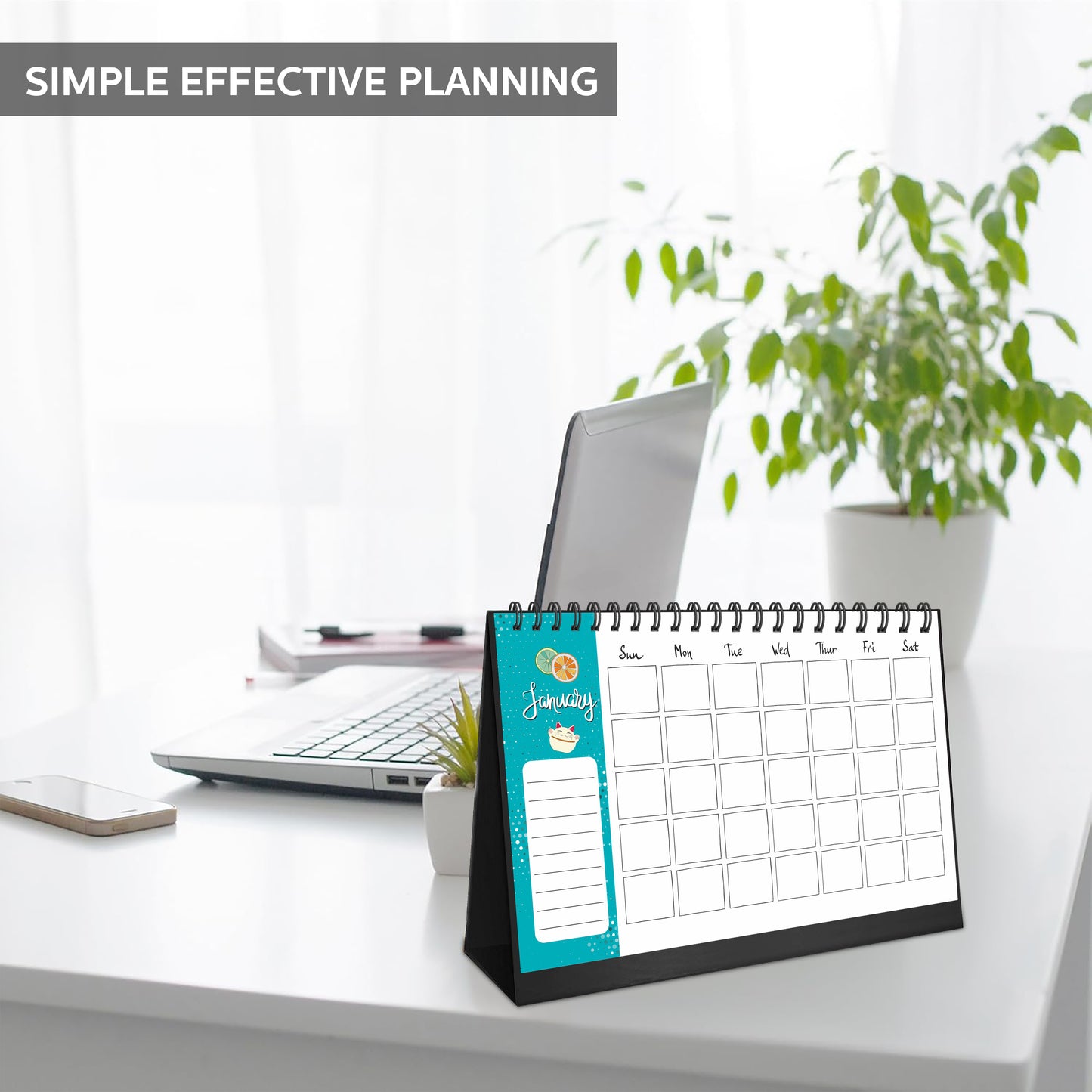 Desk Calendar 2025 Planner & Organizer