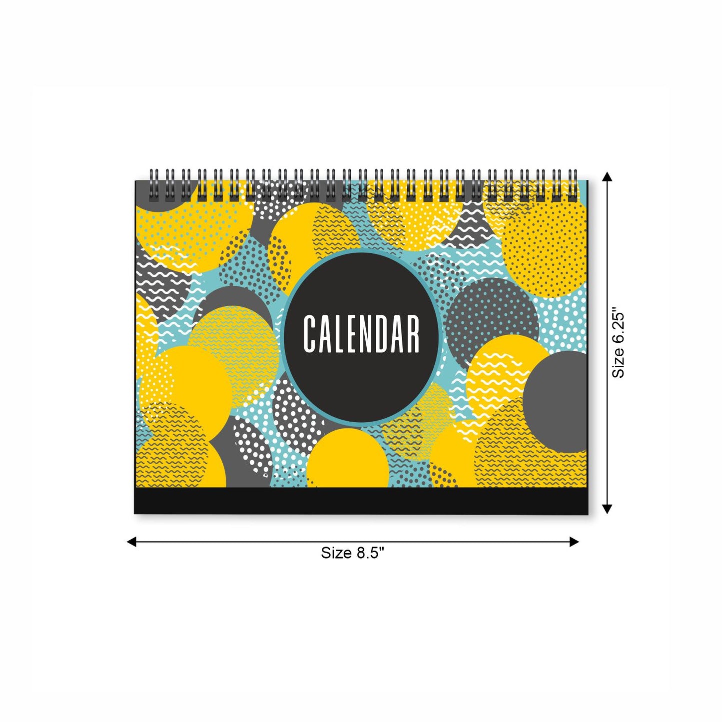 Undated Desk Calendar 2025 Planner