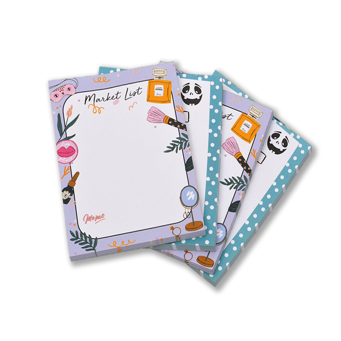 Notepad Weekly Planner Notepad with Daily Planner Agenda, Student Planner, Work Planner and Checklist Pad Set of 4