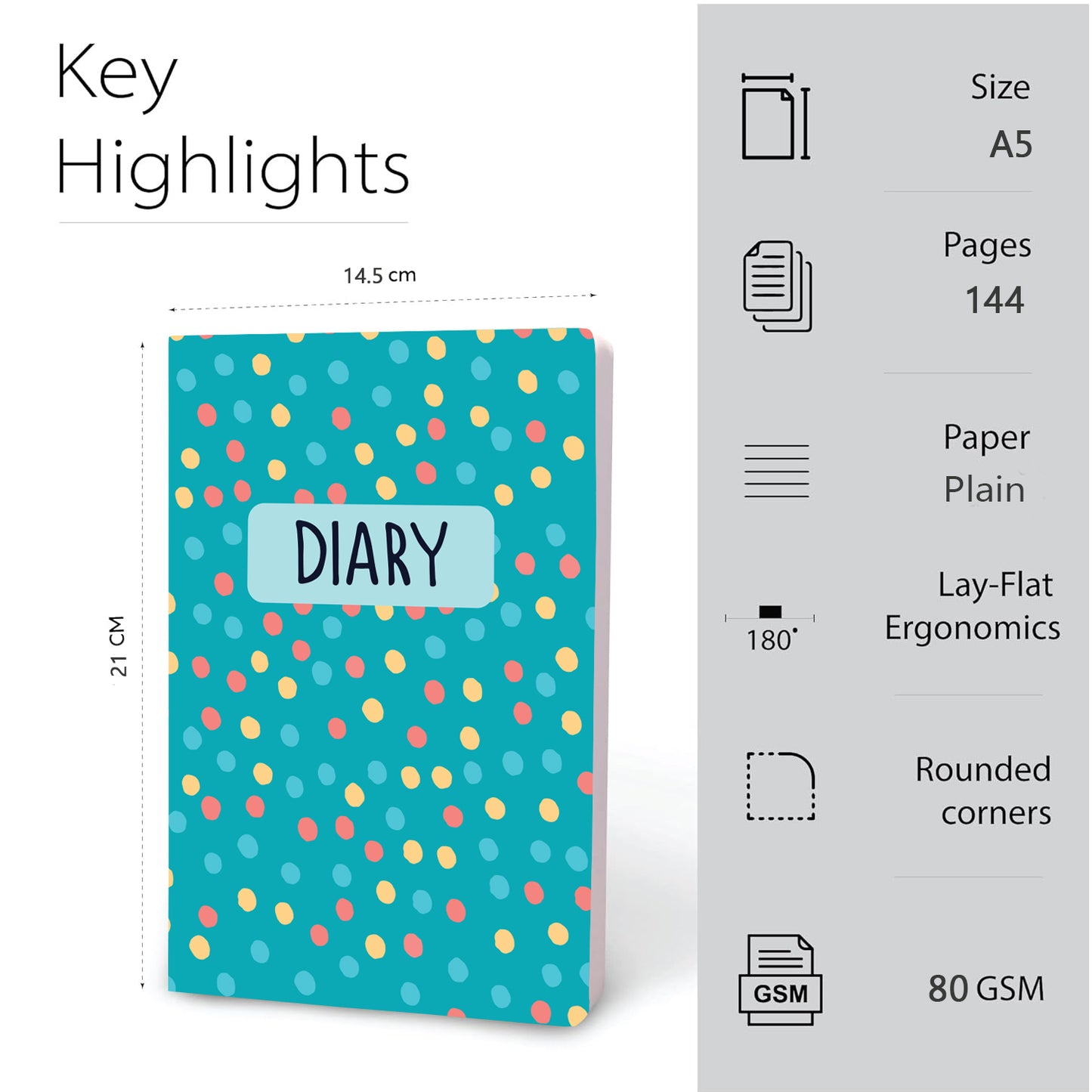 Bound Notebook Diary