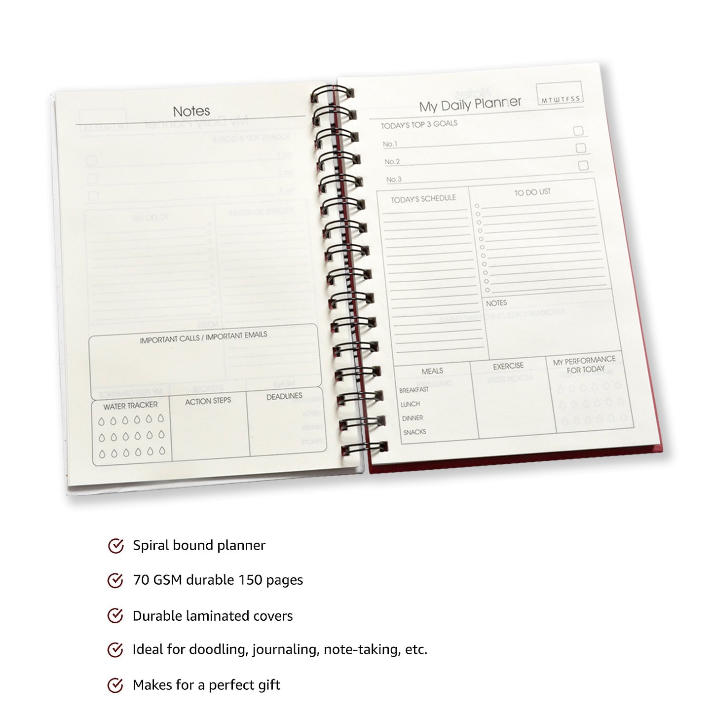 Performance Daily Planner