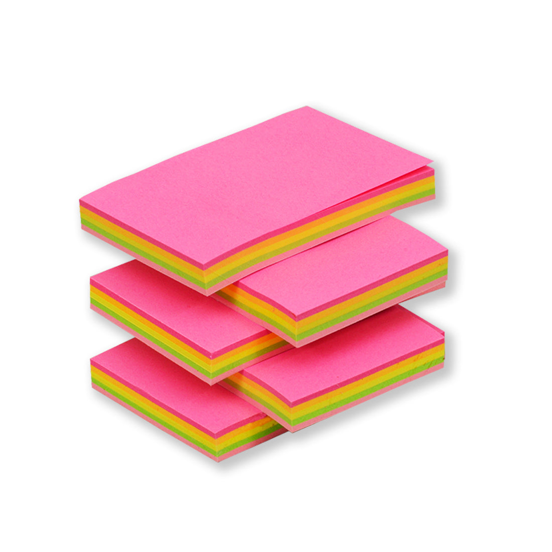 Sticky Notes Pad, Pocket-Size (2 x 3 Notes, 500 Sheets, Assorted Colours)