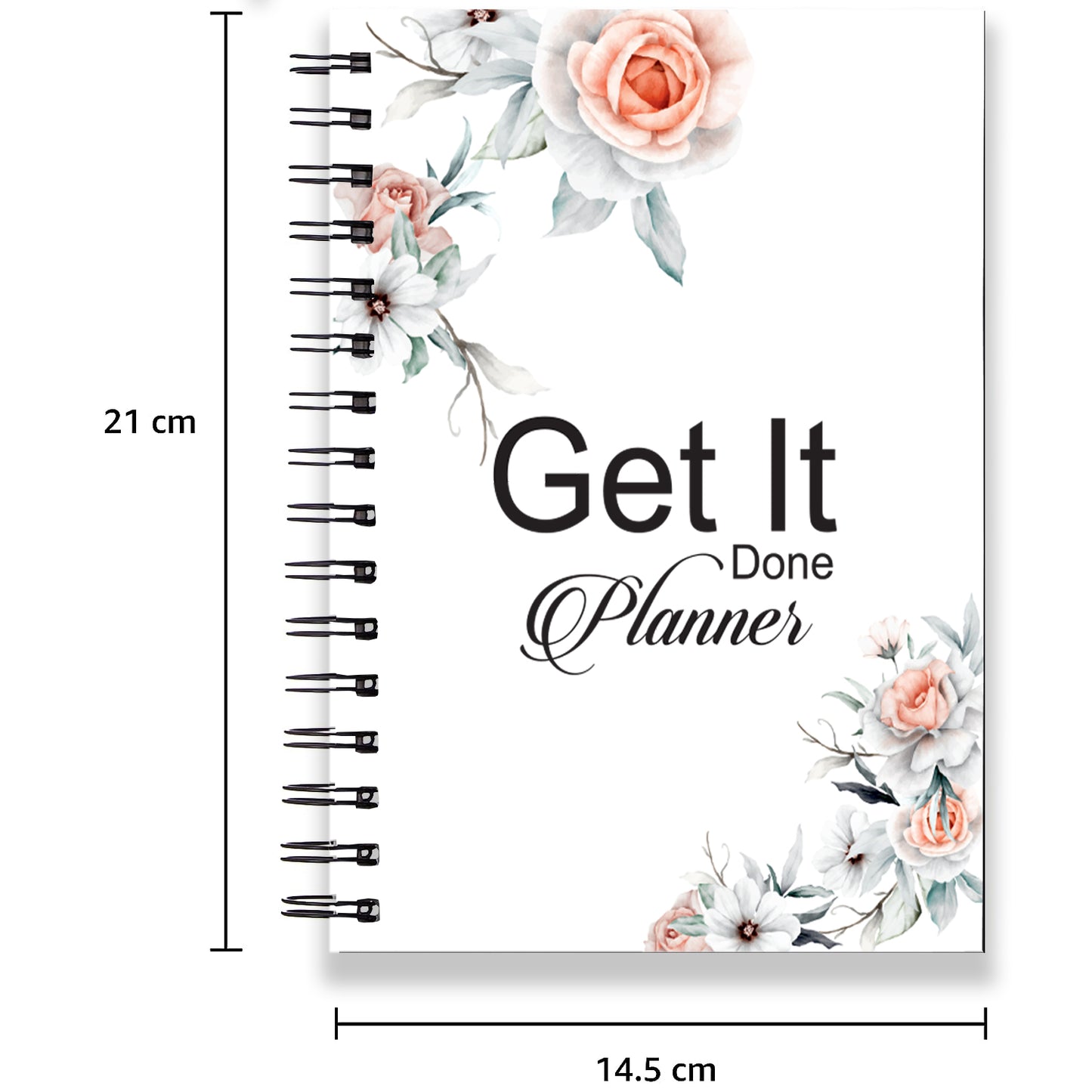 DAILY Goal Planner | Productivity Tracker | Schedule Journal A5 150 pages