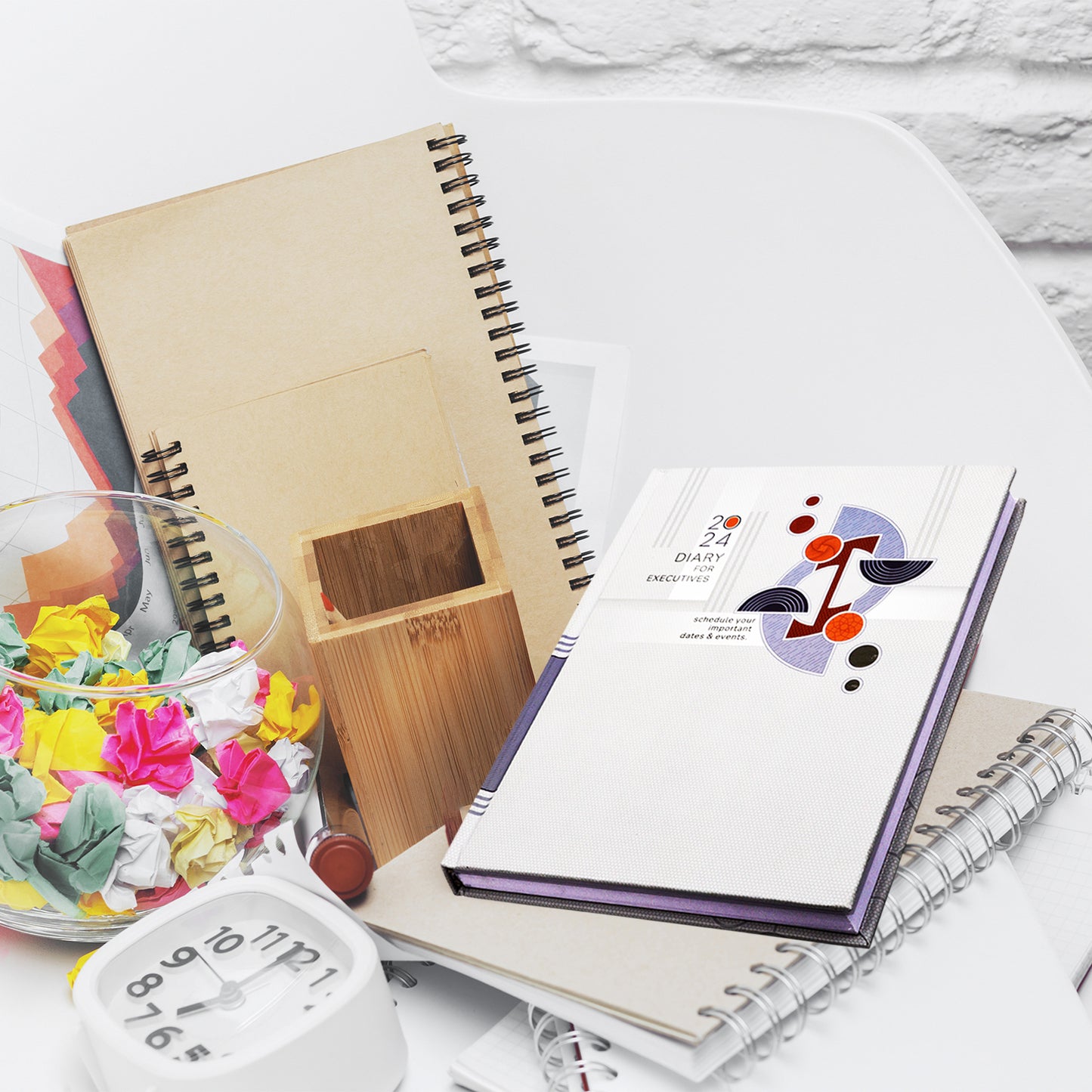 New Year 2024 Dated Daily Diary for Office Going Men & Women…