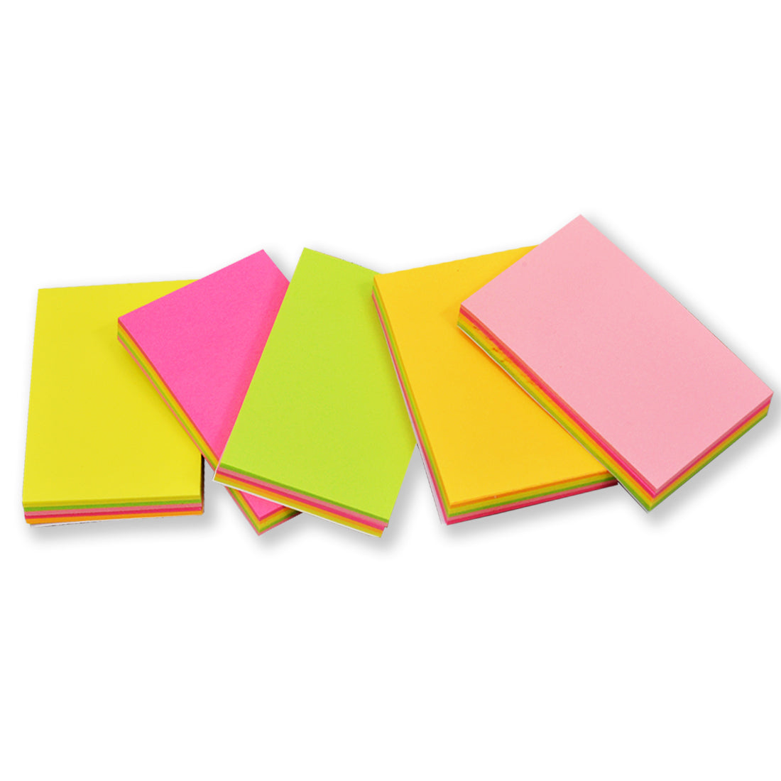 Sticky Notes Pad, Pocket-Size (2 x 3 Notes, 500 Sheets, Assorted Colours)