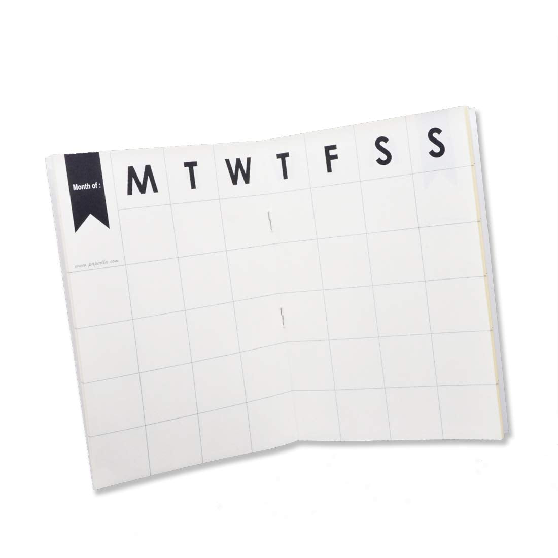 Undated Monthly Planner