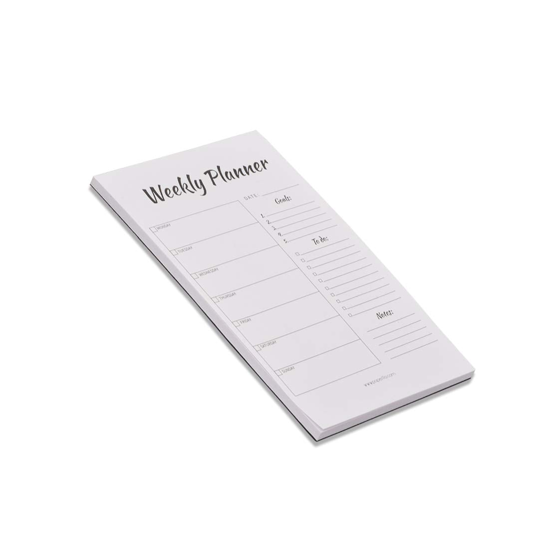 Weekly Planner | Goal Planner | to DO List Gift for Students & Teachers Pack of 2 Note Pads