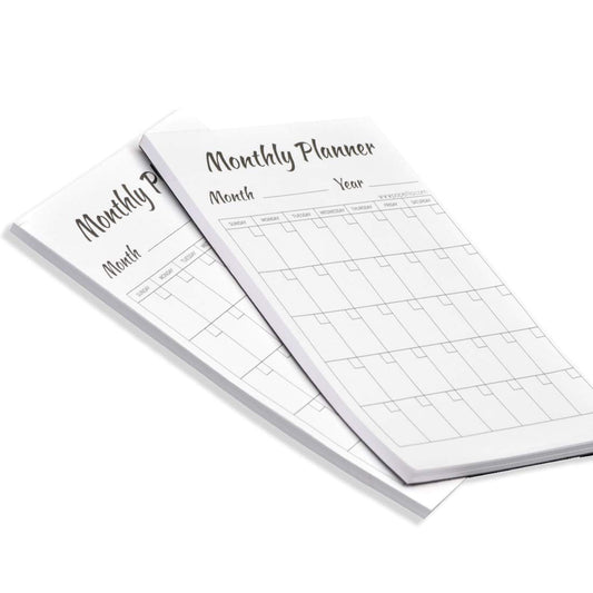 Monthly Planning Pads Easy Tear Off 50 Sheets PER PAD Set of 2 Writing Pads