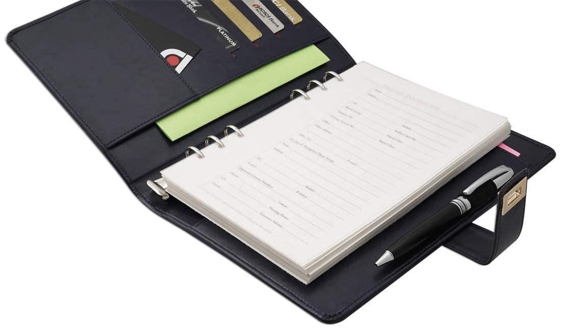 Faux Leather Planner