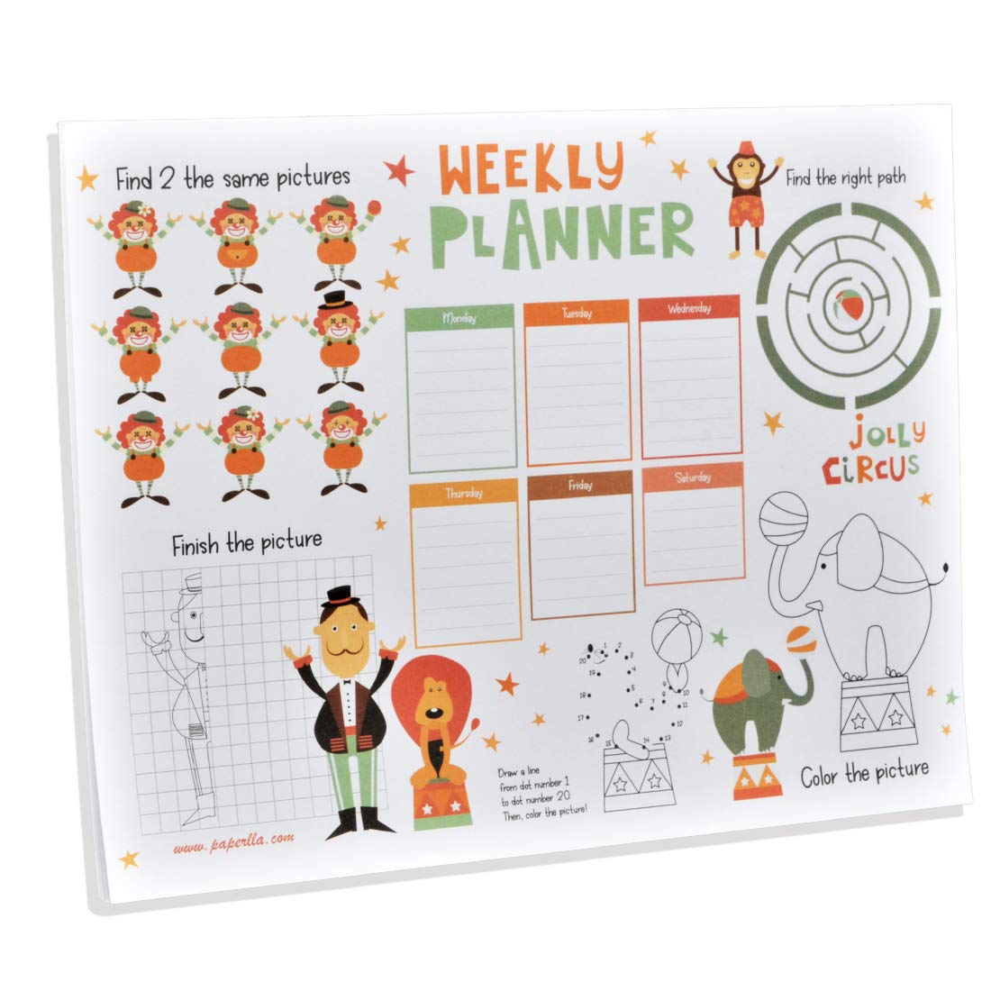 Weekly Planner Notepad