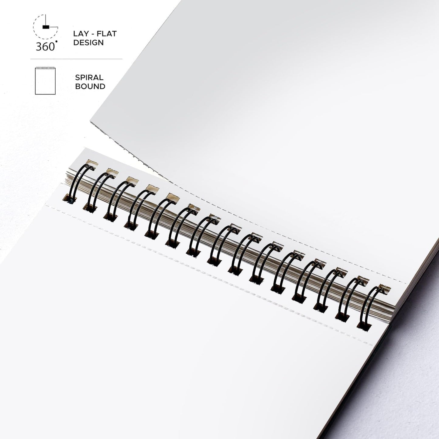 Watercolour Book | A5 Size 24 Perforated Pages | 300 GSM, Bleed-Free Paper | Wiro Bound, Lay-Flat Design | Ideal for Watercolour, Acrylic, Mixed Media & More