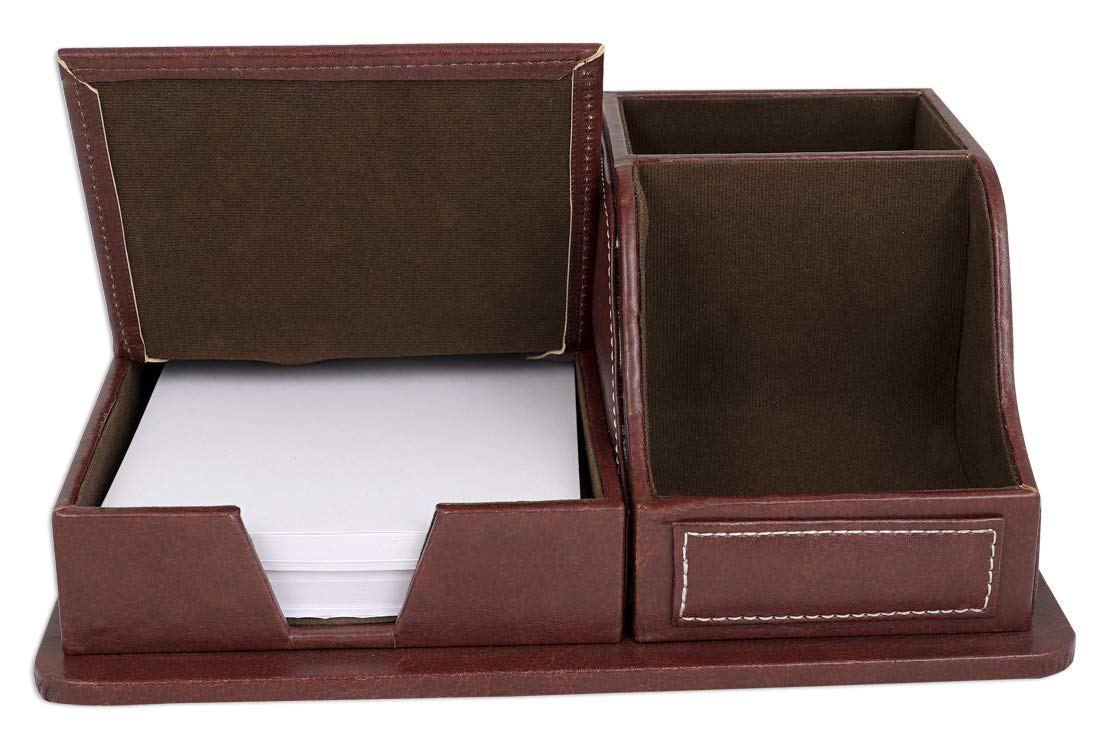 Leather Desk Organizer
