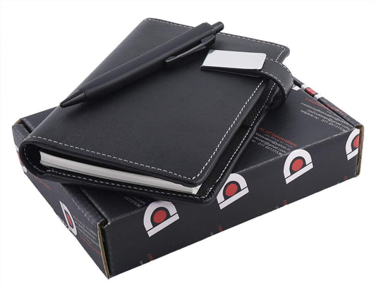 Faux Leather Undated Diary