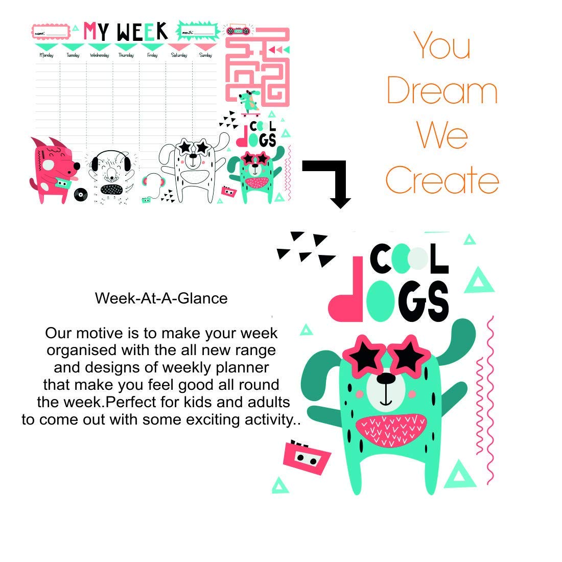 Weekly Planner Notepad