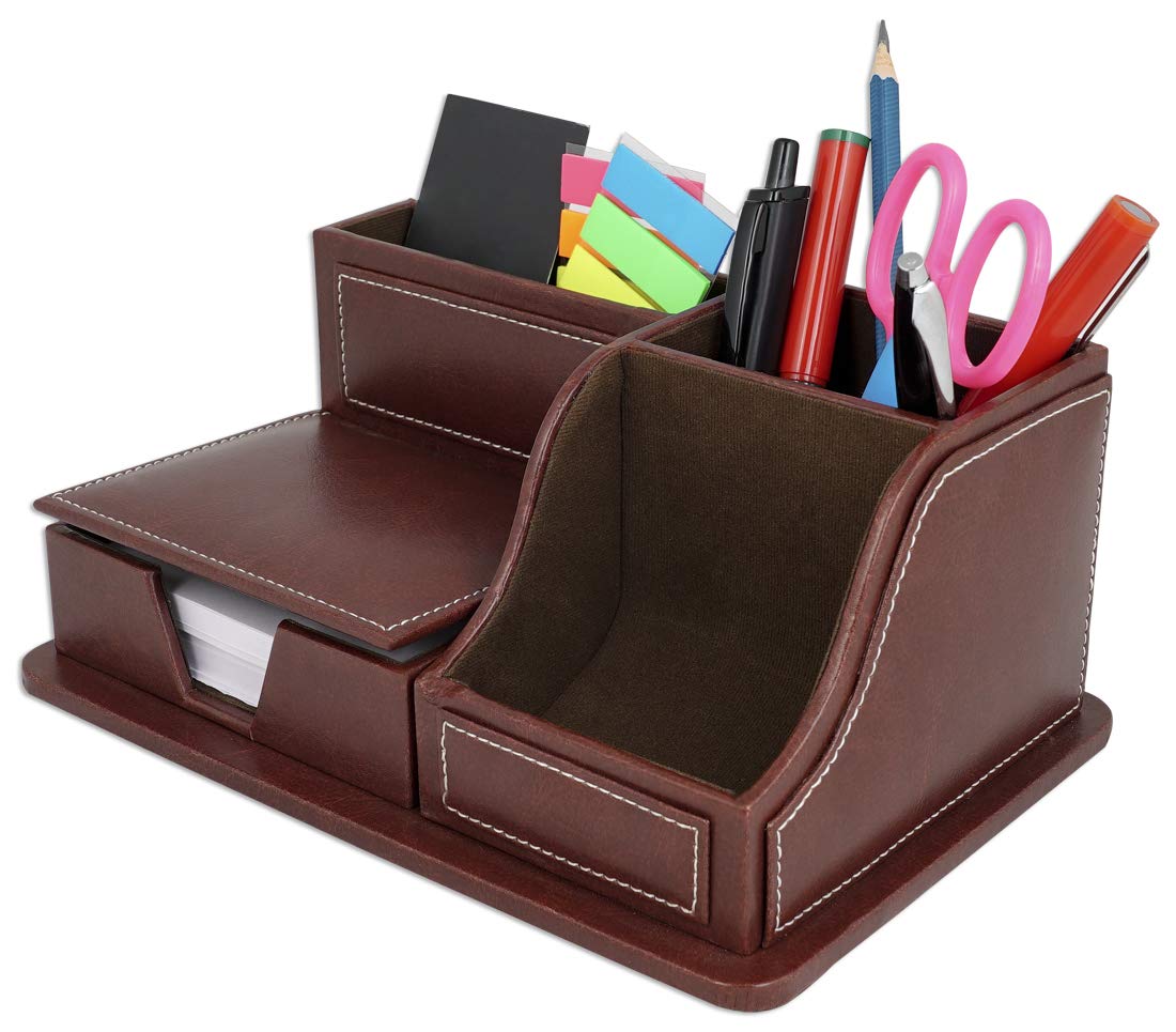 Leather Desk Organizer