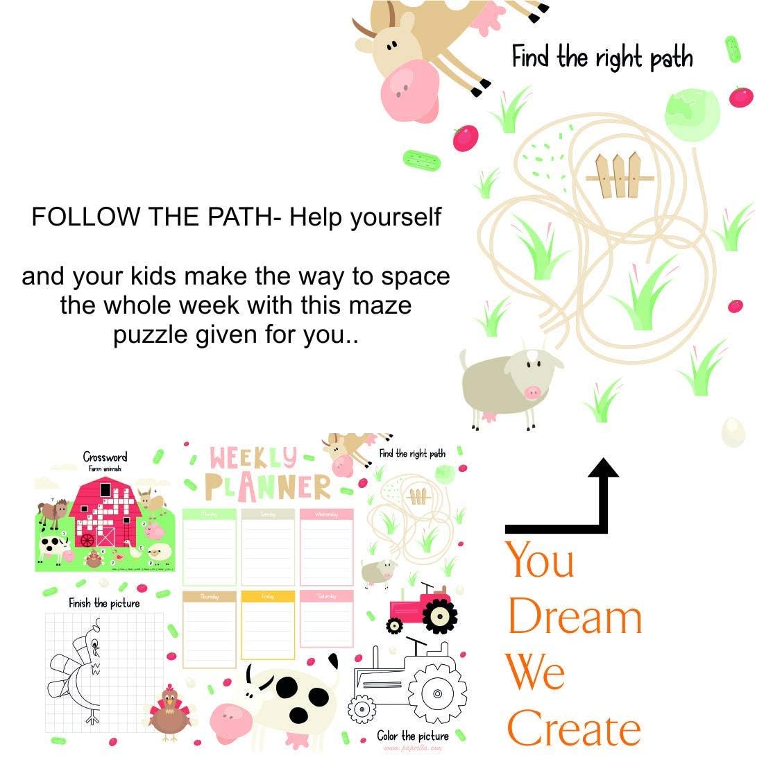 Weekly Planner Writing Pad