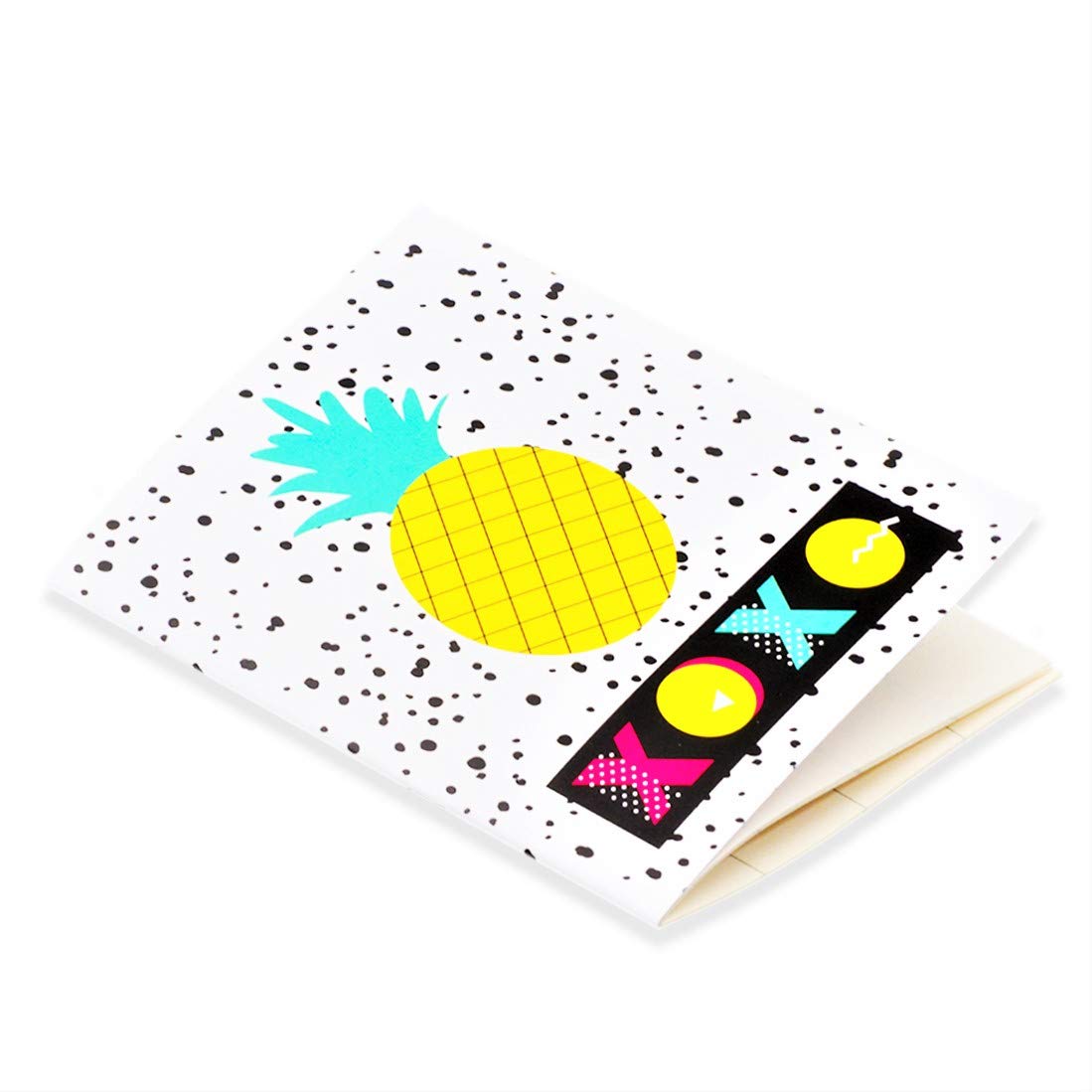MONTHLY PLANNER UNDATED YEAR ROUND FLEXIBLE PINEAPPLE Cover Goal/Time Organizer Eco Friendly Customizable Stitch Bound 16 Months 18 Sheets Set of 2 Diaries