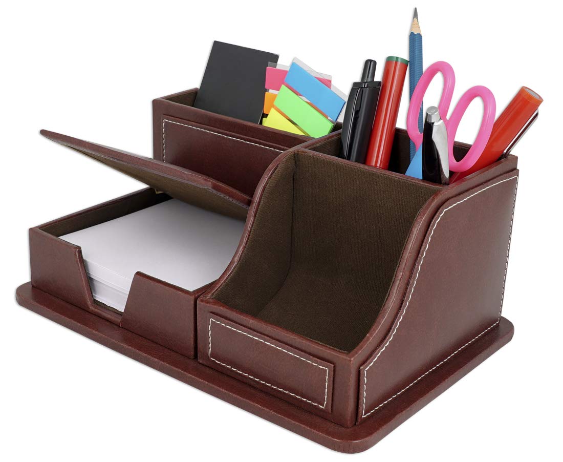 Leather Desk Organizer