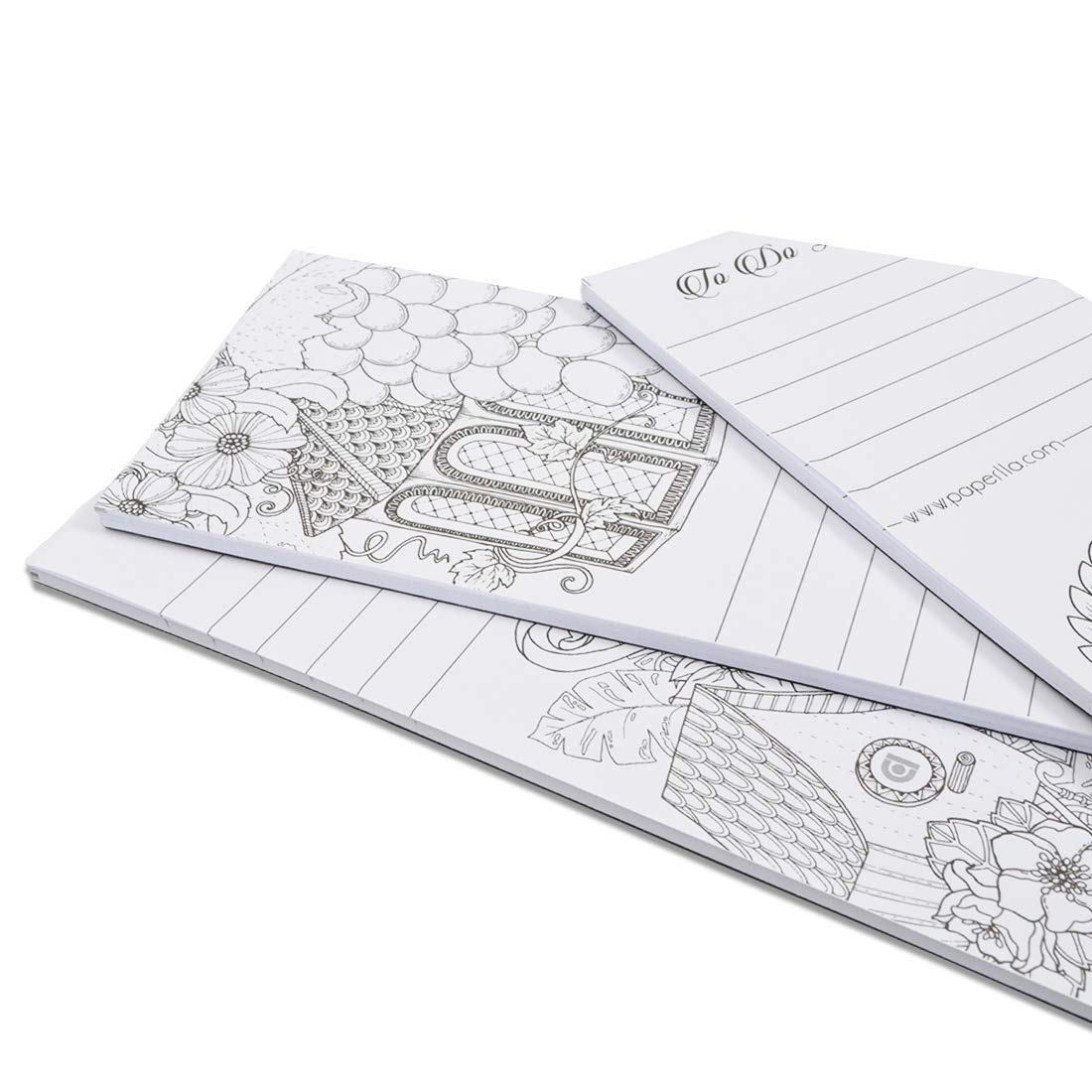 Notepad | Mandala | DOODLING to Do List Set of 3 Memo Pads