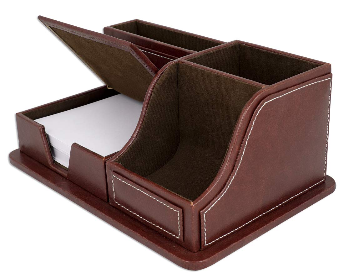 Leather Desk Organizer