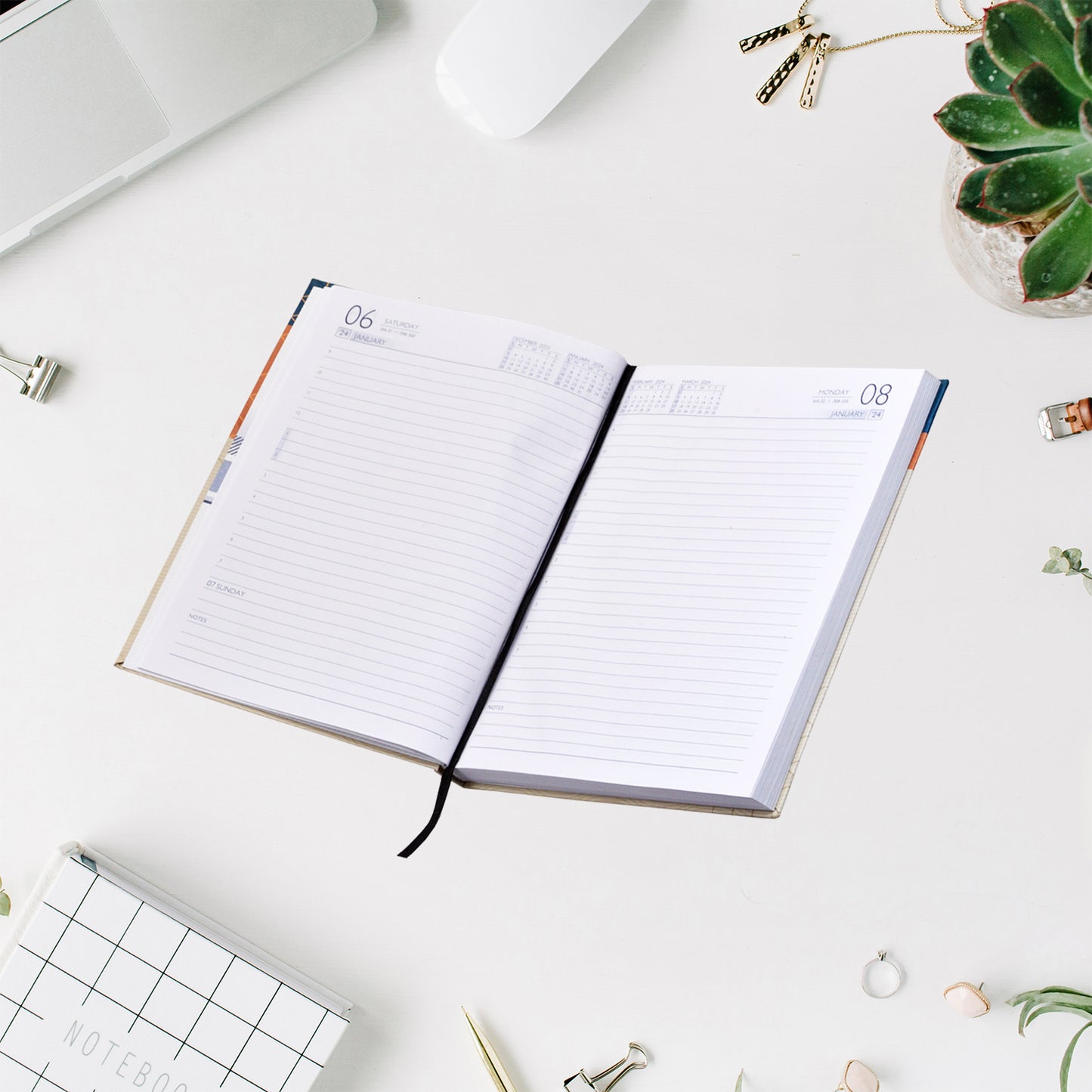 New Year Dated 2024 Daily Diary for Office Going Men & Women…