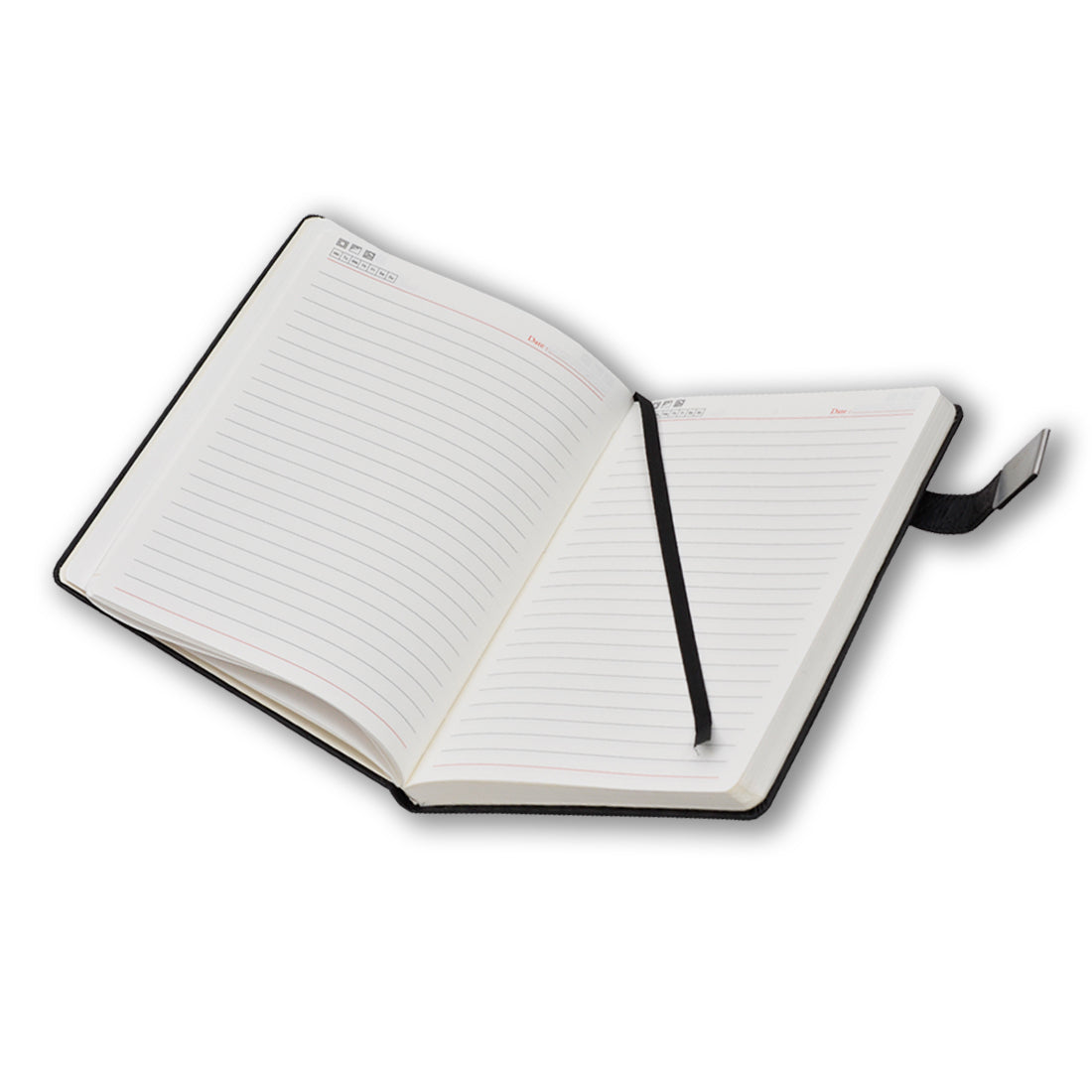 Black Diary Weekly Planner Note Book Year Journal Unique Corporate Gift for Man and Woman