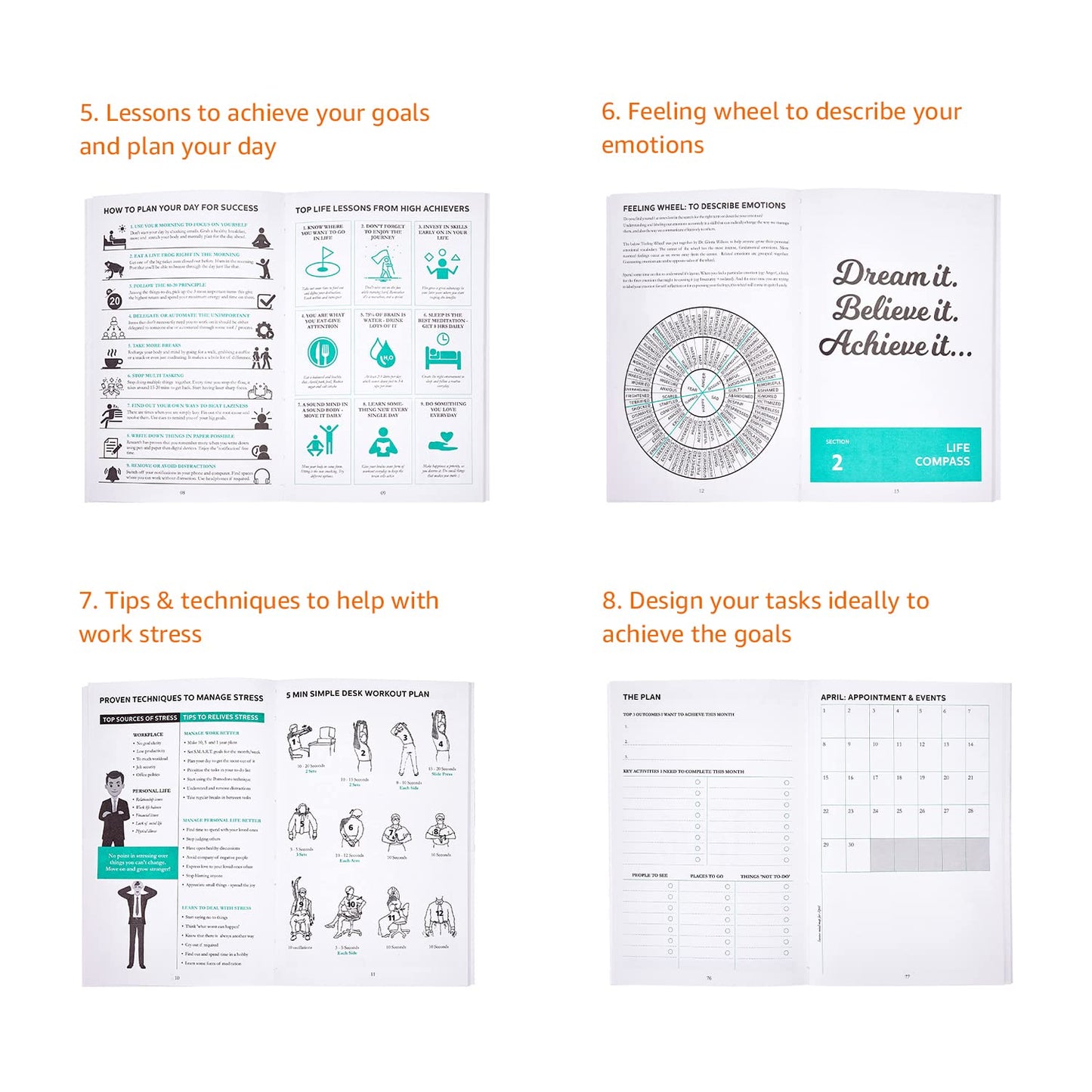 Undated Daily Planner