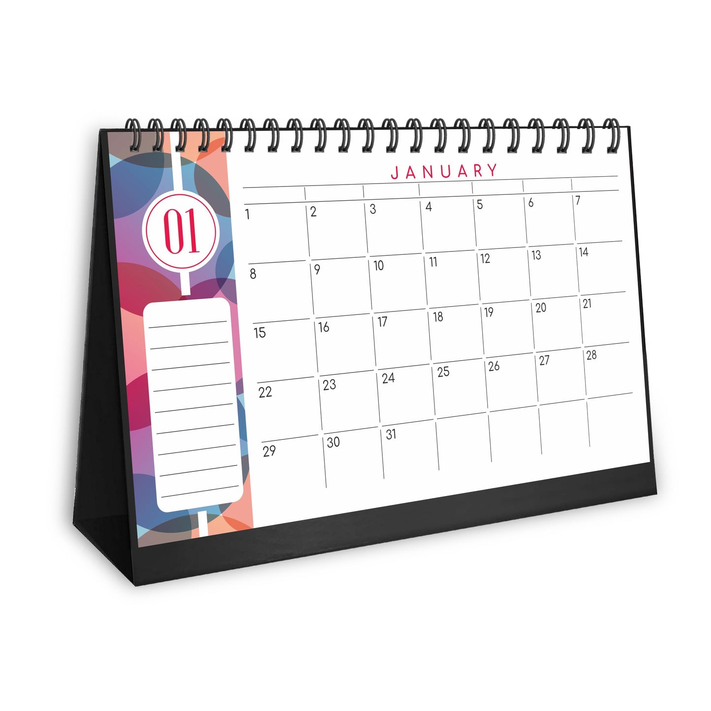 Desk Undated Calendar 2025
