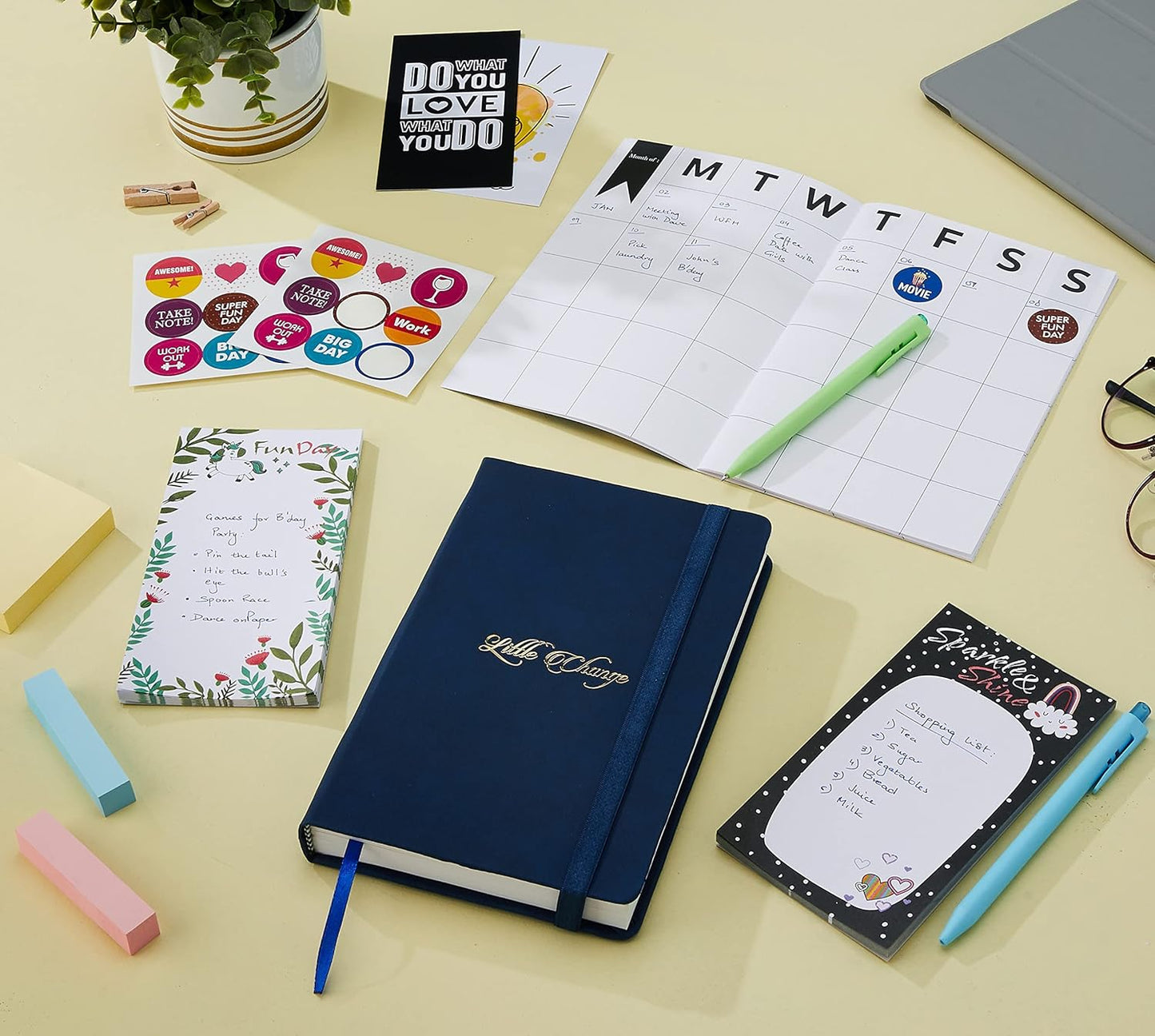 Undated Daily Planner