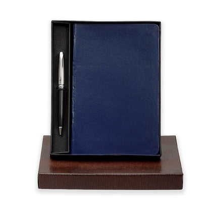 Classic Notebook Journal with Pen Gift Set for School, Business Work Travel Writing with metal pen.
