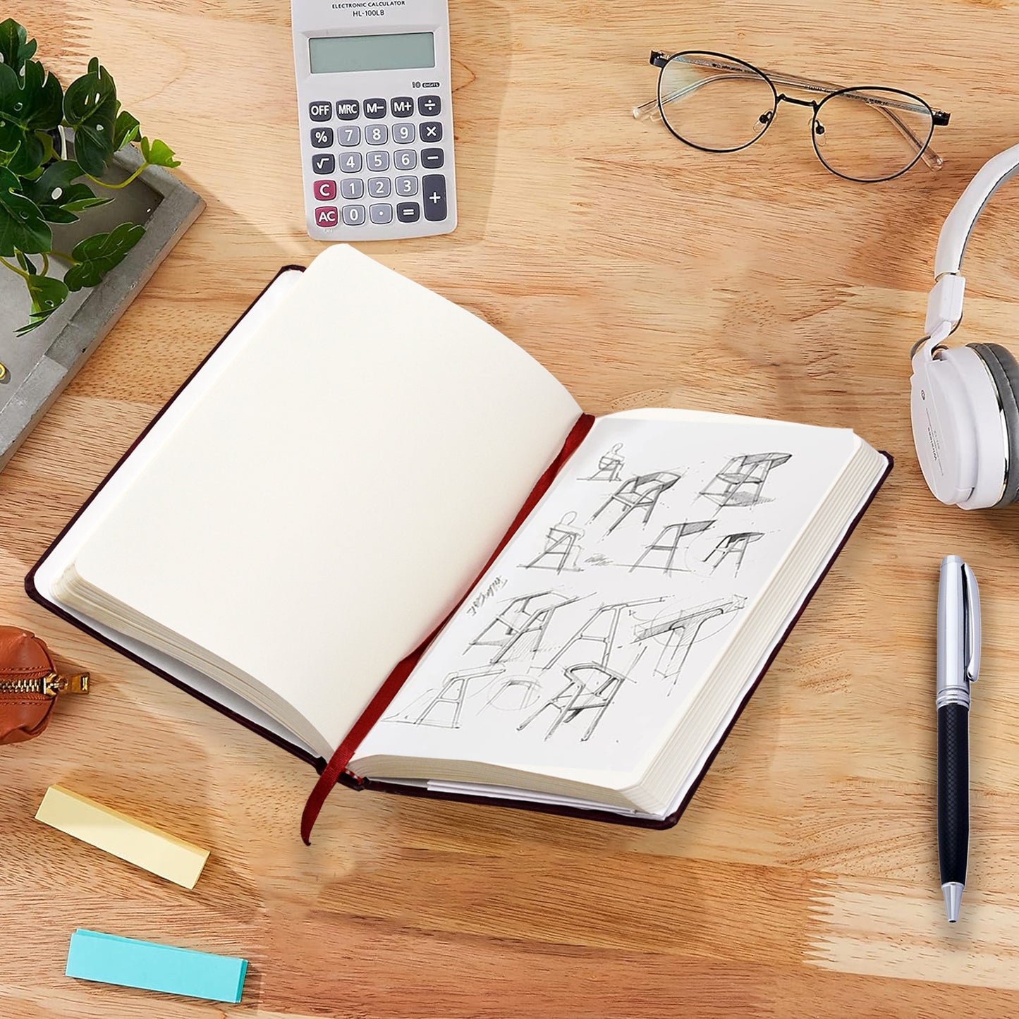 Journal Notebook Diary with Pen