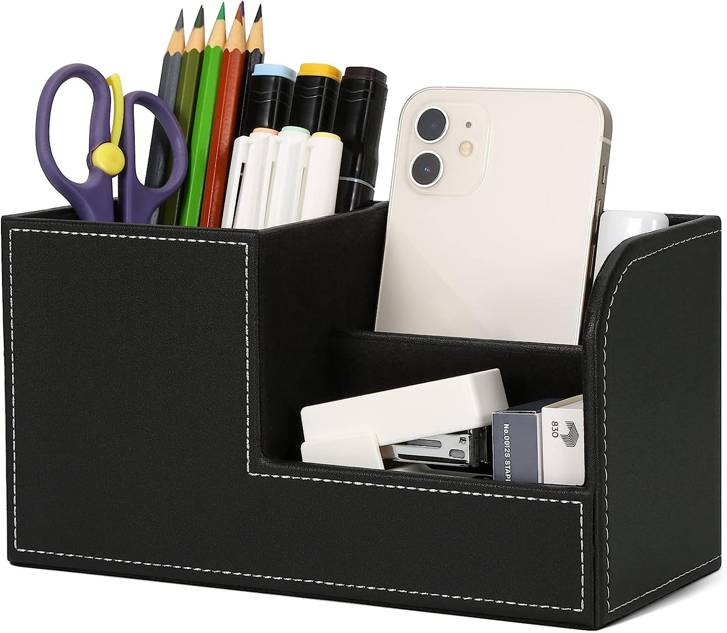 Leather Stationery Organizer