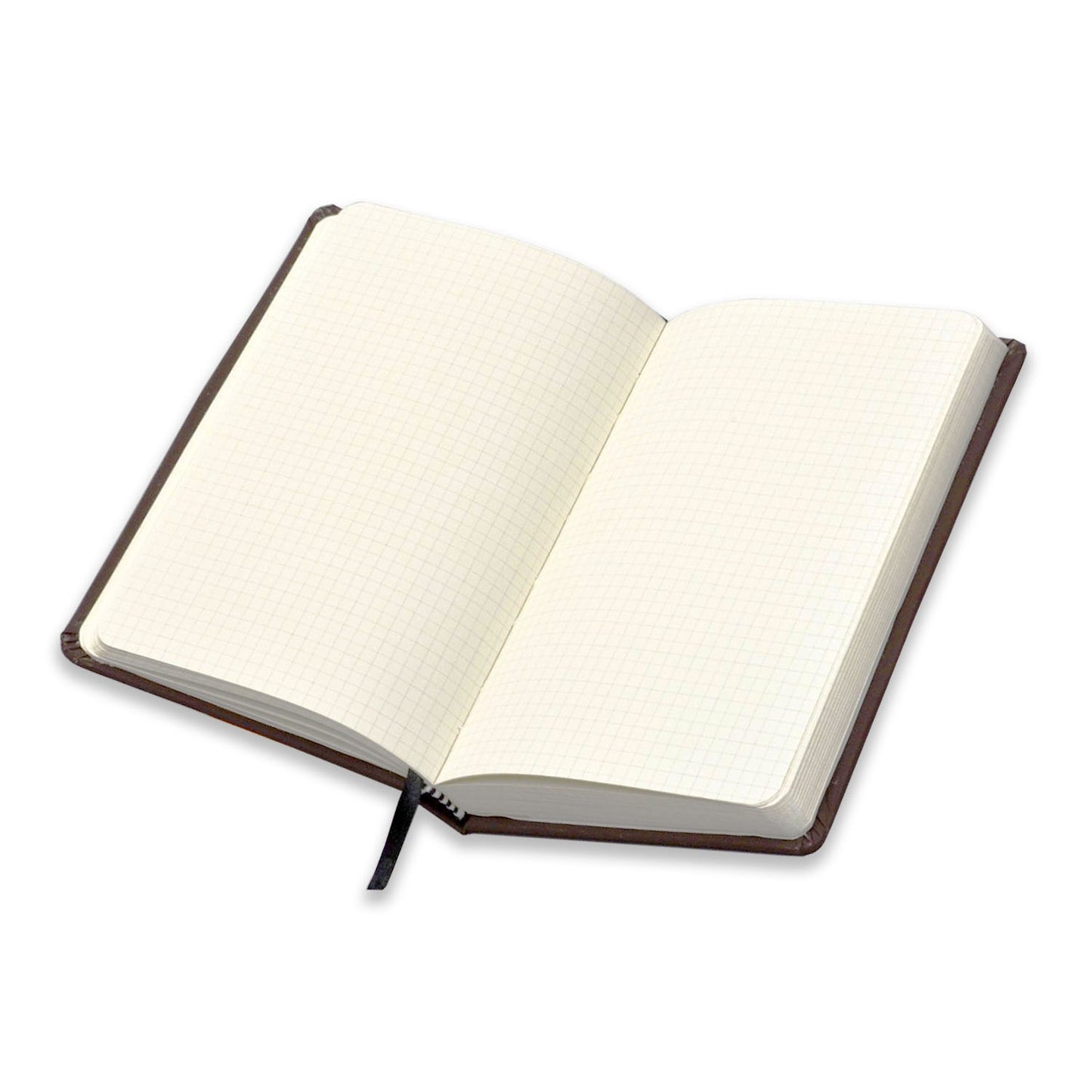 Notebook with Hard Cover - Brown - Square Grid - Smart Size - 240 Pages - 80GSM