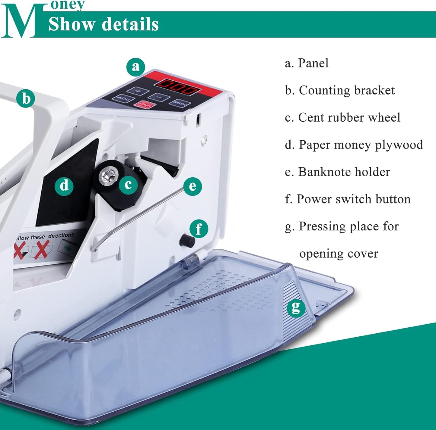 Portable Note Counting Machine