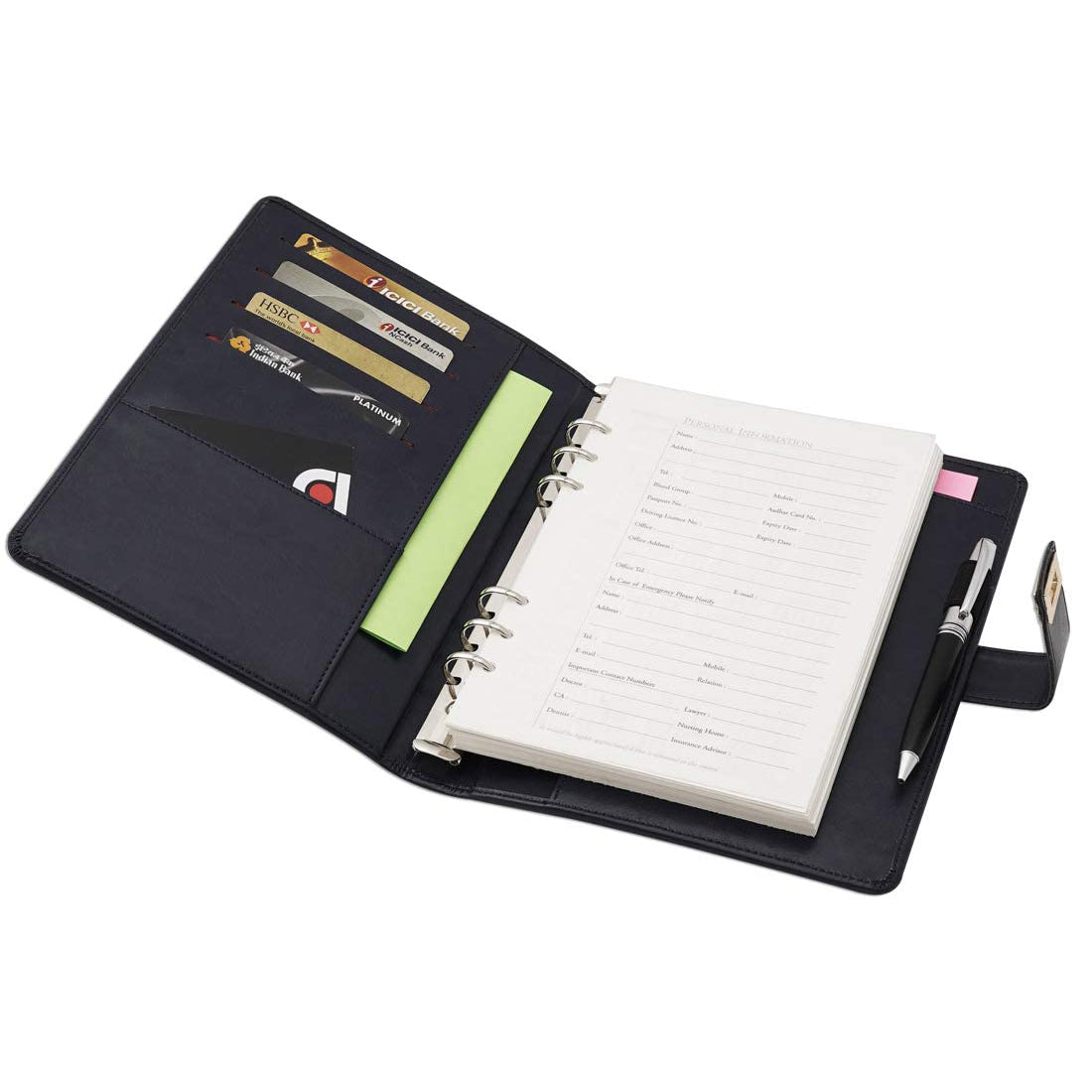 Undated Planner with Pen