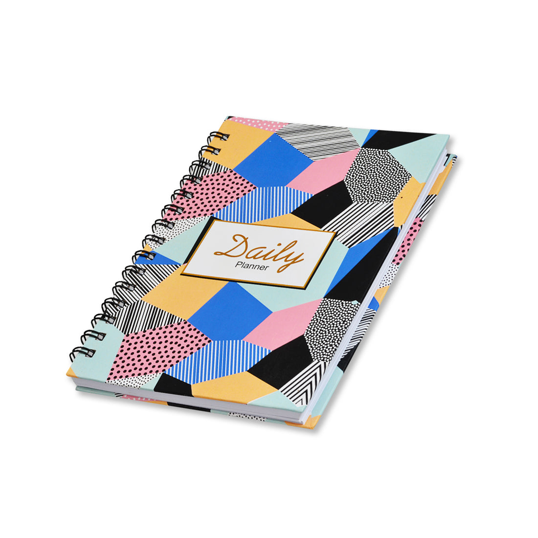 Undated Pocket Planner Calendar, Schedule with to-Do List Days Hourly Daily Diary (Set of 2)