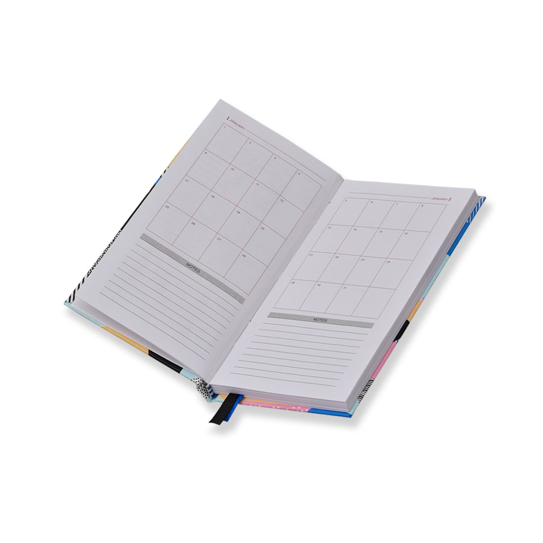 Undated Monthly Pocket Diary