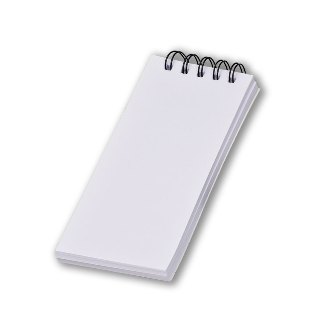 Daily Undated Notepad with Spiral Binding Plain Paged (Set of 6) Tear off Sheets Memo Notebook.