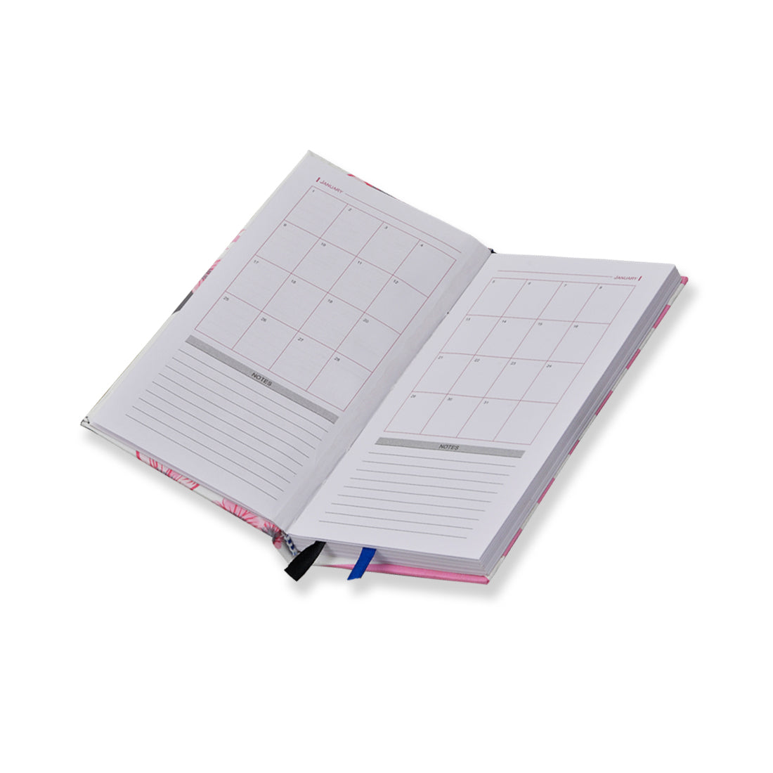 Pocket Planner/Calendar - Weekly & Monthly Pocket Planner Diary Organizer (Set of 2)