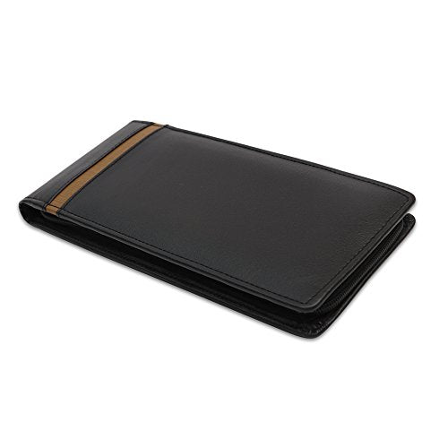 Ethinic Black and Brown Cheque Book Holder/ Leatherite Folder