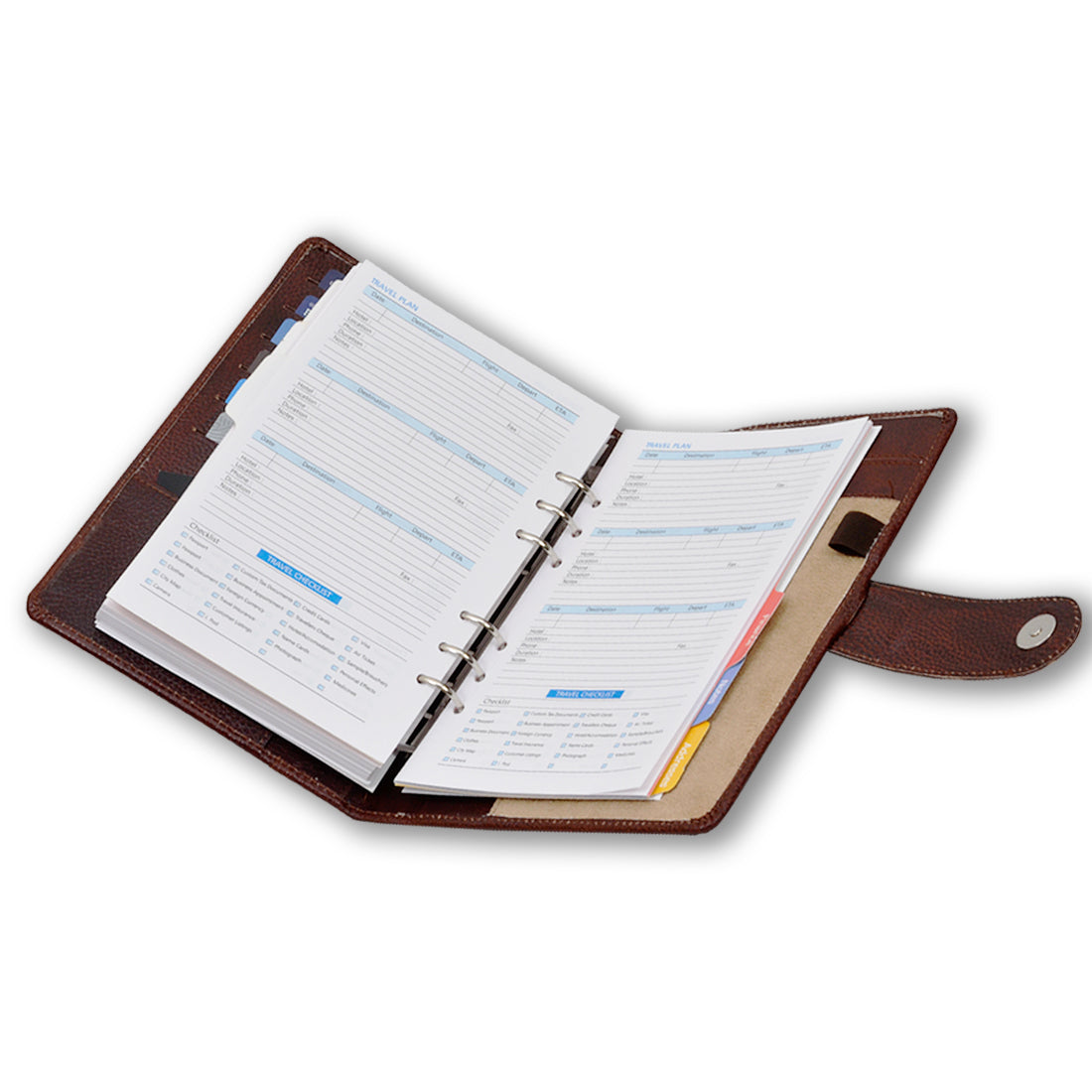 Buy Brown Daily Organizer 2023 Dairy Journal Planner