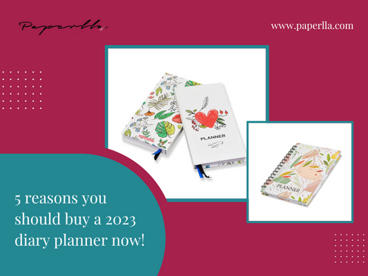 5 Reasons You Should Buy a 2023 Diary Planner Now!