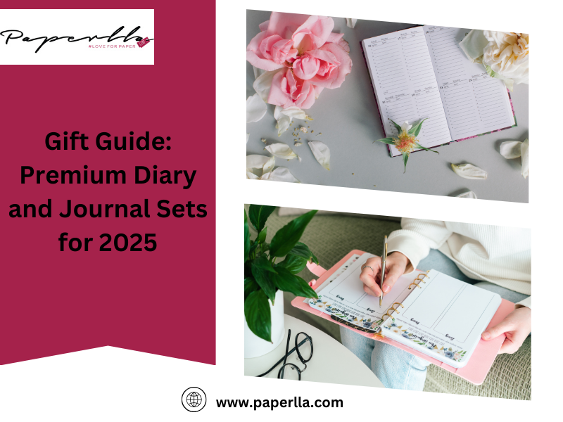 Gift Guide Premium Diary and Journal Sets for 2025