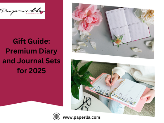 Gift Guide Premium Diary and Journal Sets for 2025