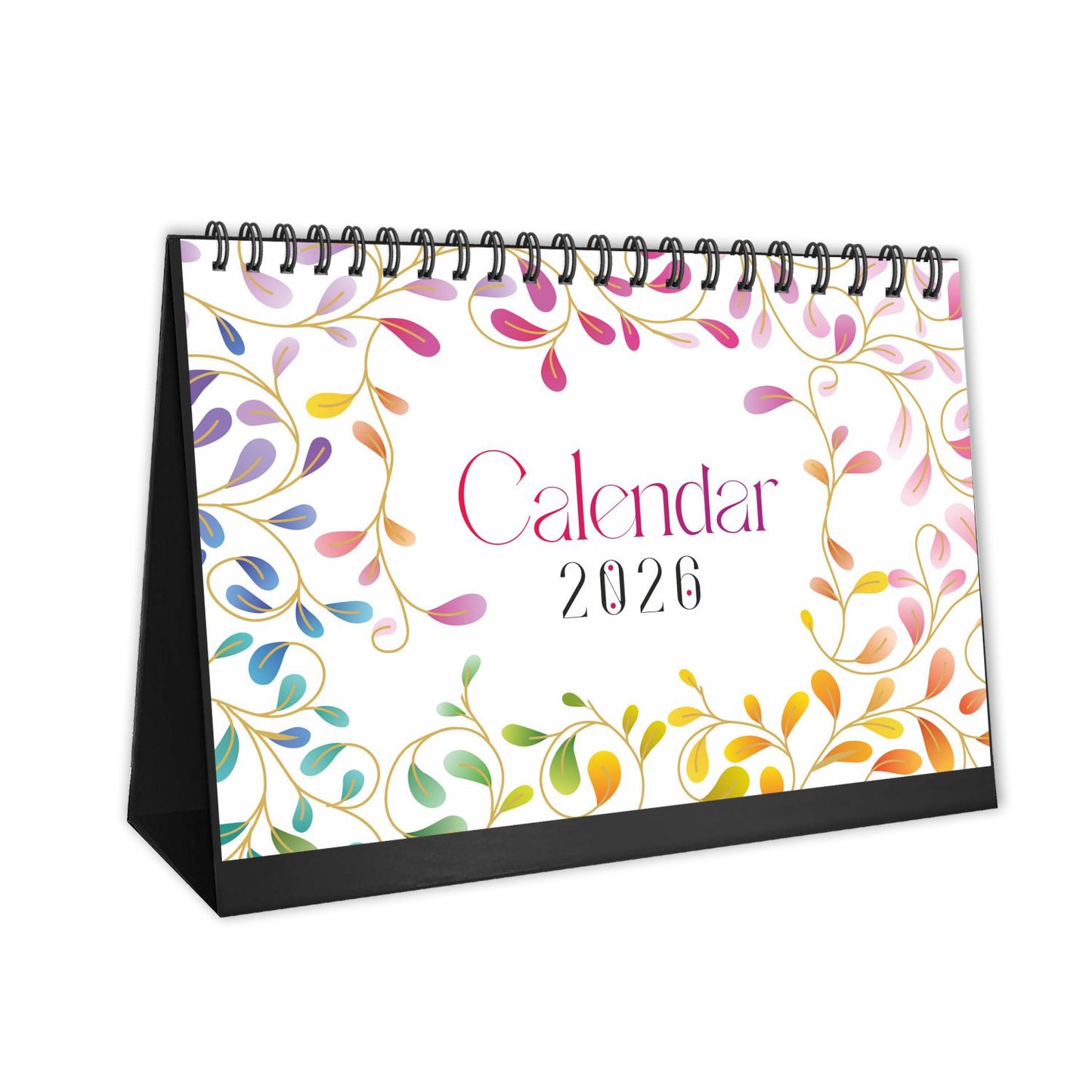 2026 Table Calendar | Desk Calendar for Office & Home | 12-Month Planner from January to December 2026 | Premium 300 GSM Paper | 5" x 8.25" Compact Desktop Calendar
