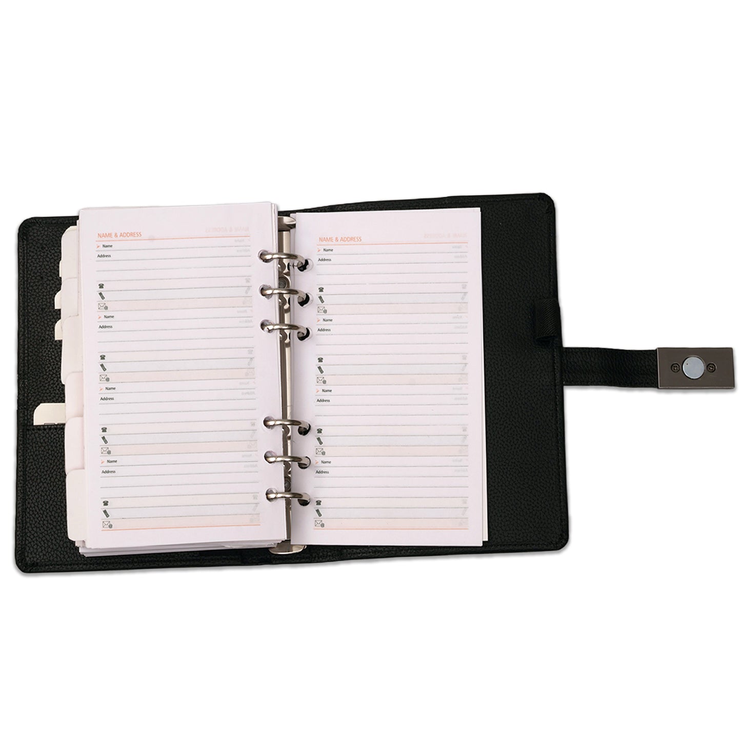 2026 Planner Black Weekly & Monthly Diary