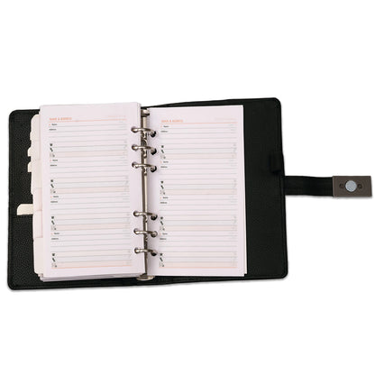 2026 Planner Black Weekly & Monthly Diary